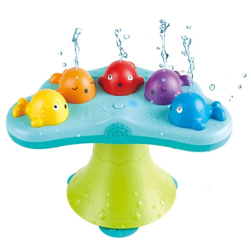 [E0218] Hape - Müzikli Balina Çeşmesi Banyo Oyuncağı