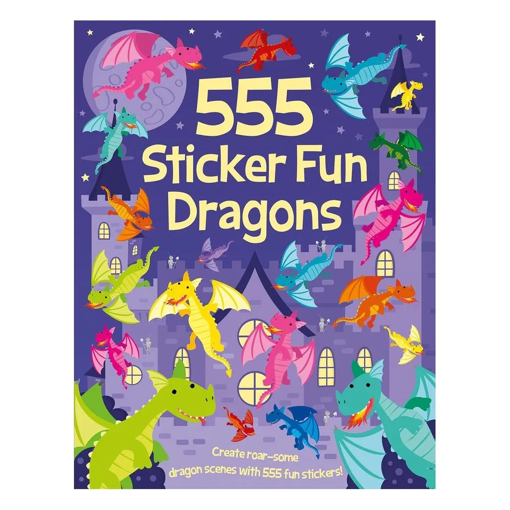 555 Sticker Fun Dragons