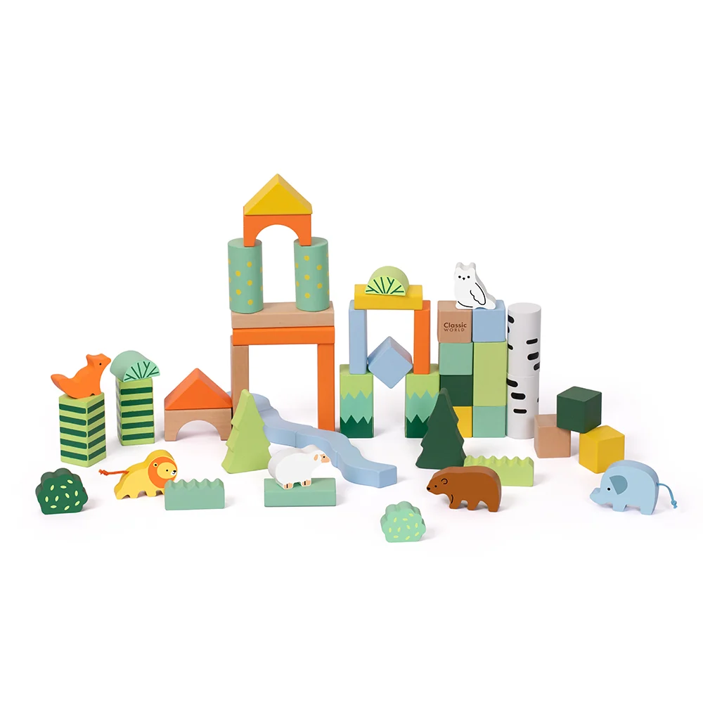 [20272] Classic World Ahşap Bloklar - Orman