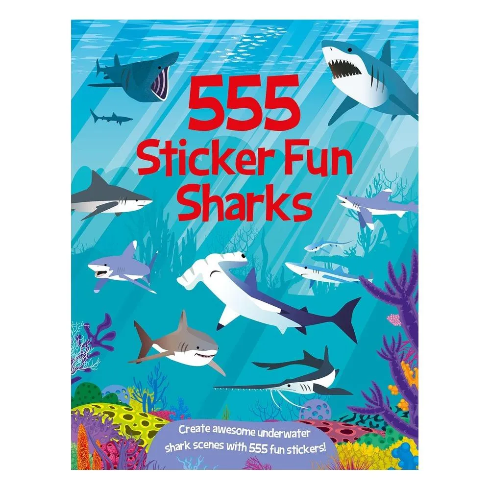555 Sticker Fun Sharks
