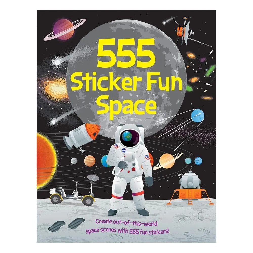 555 Sticker Fun Space