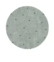 Lorena Canals Halı, Round Dot Blue Sage