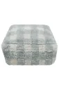 Lorena Canals Puf, Vichy Blue Sage