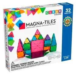 [02132] MAGNA-TILES® - Clear Color Set Manyetik Bloklar - 32 Parça