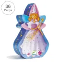 Djeco - Decorative Puzzle 36 Pieces - The Ballerina With The Flower