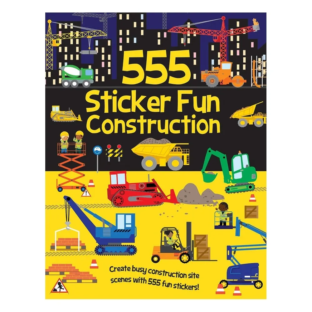 555 Sticker Fun Construction