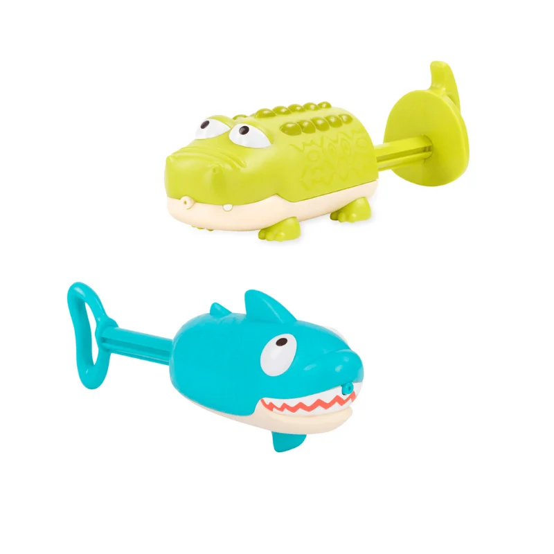 [BX1551Z] B.Toys Eğlenceli Su Tabancası Seti - Timsah ve Köpekbalığı