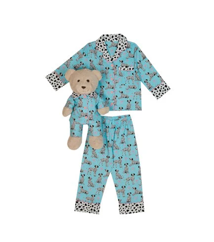 [LNM 708 - 2] Dalmatian Uyku Arkadaşlı Pijama Seti (2-3 Yaş)