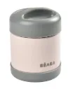 Beabe Paslanmaz Çelik Yiyecek Termosu 300ml, dark mist/light pink